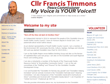 Tablet Screenshot of francistimmons.com
